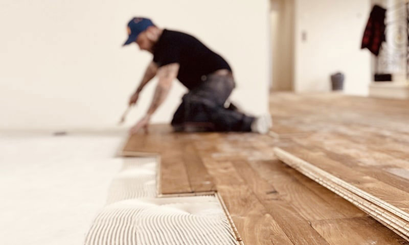 pose de parquet massif Valenciennes